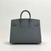 Hong Kong Hermes Birkin Sellier 25CM Epsom Leather 0L Gris Meyer Gold Hardware