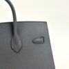 Hong Kong Hermes Birkin Sellier 25CM Epsom Leather 0L Gris Meyer Gold Hardware