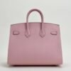 Hermes Bag Birkin Sellier 25 Images Epsom Leather 3Q Rose Sakura Silver Hardware