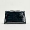 wsxc1728657780192_1 UAE Dubai Hermes Kelly Pochette 22CM Shiny Niloticus Crocodile CK89 Noir Silver Hardware