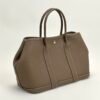 wsxc1728657791163_0 Hermes Bag Images Garden Party 30CM Negonda Leather CK18 Etoupe Silver Hardware