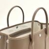 wsxc1728657791163_3 Hermes Bag Images Garden Party 30CM Negonda Leather CK18 Etoupe Silver Hardware