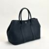 wsxc1728657796822_0-1 Hermes CK76 Blue Indigo Negonda Leather Garden Party 30CM Silver Hardware