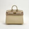 wsxc1728657800915_0-1 Hermes Birkin Sellier 20CM Matte Alligator Crocodile Y1 Vanilla Gold Hardware