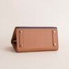 wsxc1728657802521_4 Hermes Birkin Faubourg 20 Day Matte Crocodile Noir / Epsom Brown Silver Hardware