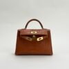 wsxc1729525749854_2 Hermes Bag Price CC37 Gold Matte Crocodile Leather Mini Kelly 19CM Gold Hardware