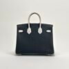 wsxc1729782383375_2 Special Order Hermes Birkin 25CM Togo Leather Black / White Gold Hardware