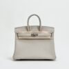 wsxc1729954517808_0-1 USA Los Angeles Hermes Birkin 25CM Togo Leather 8L Beton Silver Hardware