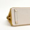 wsxc1729954565952_3 Hermes Birkin 25CM Bag Togo Leather 10 Craie / 9D Jaune Amber Brush Gold Hardware