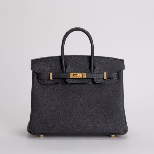 wsxc1730992068647_0-1 Hermes Birkin 25 Bag Price Togo Leather CC89 Noir Gold Hardware
