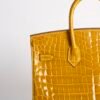 wsxc1731341994157_2 Hermes Bag Price Shiny Niloticus Crocodile Birkin 25CM 9D Jaune Amber Gold Hardware