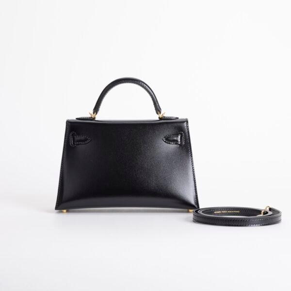 wsxc1731342428211_1 TaiwanHermes Mini Kelly 19CM Box Leather CC89 Noir Gold Hardware
