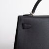 wsxc1731342463093_2 USA New York Hermes Epsom Leather Mini Kelly 19CM 89 Noir Rose Gold Hardware