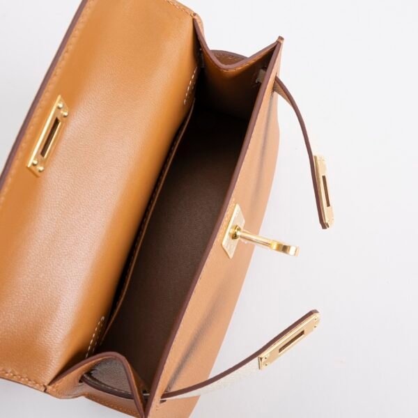 wsxc1731342470233_4 Hermes Mini Kelly 19CM Epsom 37 Gold / 10 Craie / 89 Noir Gold Hardware
