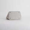 Canada Ottawa Picotin 18CM CK80 Gris Pearl Clemence Leather Silver Hardware
