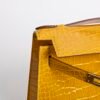 wsxc1731431599849_3 Handmade Bag 9D Jaune Amber Shiny Alligator Crocodile Kelly Pochette 22CM Gold Hardware