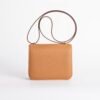 UK London CC37 Gold Epsom Leather Constance 18CM Gold Hardware