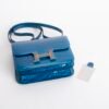 UAE Dubai Constance 18CM Shiny Niloticus Crocodile Blue Izmir Lizard Buckle