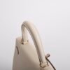 wsxc1731681721700_4 Women’s Tote Bag Kelly Sellier 25CM Epsom Leather I2 Nata Rose Gold