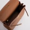 Luxury Bag CC37 Gold Togo Leather Kelly 25CM Gold Hardware