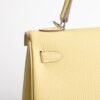 wsxc1731681980166_2 USA New York Togo Leather Kelly 25CM 1Z Jaune Poussin Silver Hardware