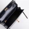 wsxc1731688795072_4 Russia Moscow Box Leather Kelly Sellier 25CM CC89 Noir Gold Hardware