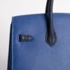 wsxc1732379922934_2 Luxury Women’s Bag Birkin Faubourg 20CM Blue Nuit Matte Crocodile / Epsom Silver Hardware