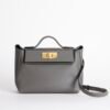 Australia Sydney Kelly 2424 Mini 8F Etain Evercolor / Swift Leather Gold Hardware