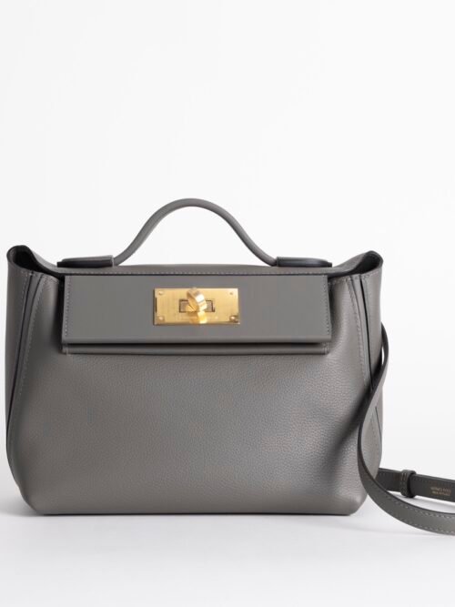 Australia Sydney Kelly 2424 Mini 8F Etain Evercolor / Swift Leather Gold Hardware