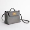 Australia Sydney Kelly 2424 Mini 8F Etain Evercolor / Swift Leather Gold Hardware