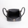 USA Washington Lindy 26CM Clemence Leather CC89 Noir Gold Hardware