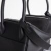 Full Handmade Clemence Leather Lindy Bag 26CM Clemence Leather CK89 Noir Silver Hardware