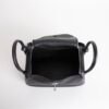 Full Handmade Clemence Leather Lindy Bag 26CM Clemence Leather CK89 Noir Silver Hardware