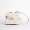 Full Handmade Kelly Desordre 20CM Epsom Leather CK10 Craie Silver Hardware