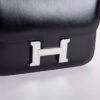 Australia Sydney Box Leather Constance 18CM CK89 Noir Silver Hardware