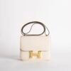 Women’s Shoulder Bag Epsom Leather Constance 18CM I2 Nata Gold Hardware