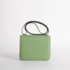Luxury Shoulder Bag Constance 18CM 3I Vert Criquet Epsom Leather Lizard Buckle