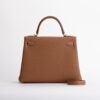 USA New York CC37 Gold Togo Leather Kelly 28CM Gold Hardware