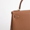 USA New York CC37 Gold Togo Leather Kelly 28CM Gold Hardware