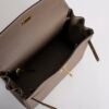 Luxury Women’s Bag Kelly 25CM Togo Leather CC18 Etoupe Gold Hardware