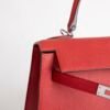 wsxc1733328650725_4 Women’s Tote Bag Kelly Sellier 25CM Epsom Leather Q5 Rouge Casaque Gold Hardware