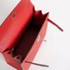 wsxc1733328650725_5 Women’s Tote Bag Kelly Sellier 25CM Epsom Leather Q5 Rouge Casaque Gold Hardware