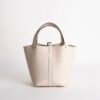 wsxc1733496548560_1 Women’s Tote Bag Picotin 18CM I2 Nata Clemence Leather Silver Hardware