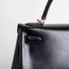 Canada Toronto Kelly 32CM Box Leather CC89 Noir Gold Hardware Gold Hardware