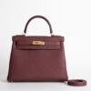 wsxc1734020344289_0-1 UK London Hermes Kelly 28CM Togo Leather CC55 Rouge H Gold Hardware