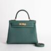 wsxc1734020370205_0-1 Women’s Tote Bag Togo Leather Kelly 28CM Z6 Malachite Gold Hardware