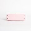 USA Washington Chevre Leather 3Q Rose Sakura Mini Kelly 19CM Silver Hardware