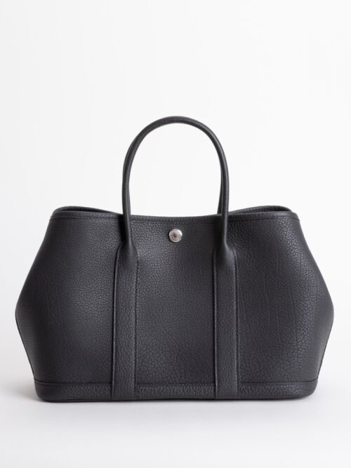 UK London Garden Party 30CM Negonda Leather CK89 Noir Silver Hardware