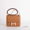 USA Washington Constance 18CM With Mirror 37 Gold Epsom Leather Rose Gold Hardware