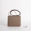 Full Handmade Constance 18CM with Mirror Epsom Leather 18 Etoupe Rose Gold Hardware